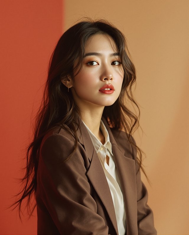 女性导演滕丛丛的肖像照