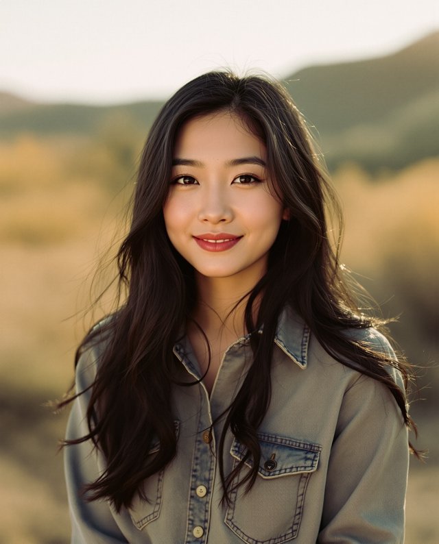 女性导演赵婷的肖像照